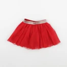 Vertbaudet - jupe rouge, or - 18 mois