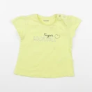 Vertbaudet - tee-shirt jaune - 18 mois