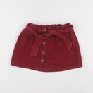 Vertbaudet - jupe rouge - 8 ans