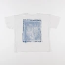 Zara - tee-shirt imprimé au dos blanc, bleu - 6 ans