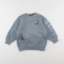 IKKS - sweat bleu - 4 ans