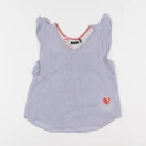 IKKS - blouse bleu, blanc - 6 ans