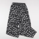 Kiabi - pantalon grossesse noir, blanc - s