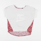 IKKS - tee-shirt blanc - 10 ans