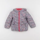 Vertbaudet - doudoune réversible rose - 3 ans