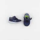 Nike - tennis à scratch/ lacets bleu - pointure 18/19