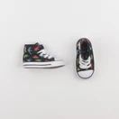 Converse - tennis à scratch/ lacets noir - pointure 20