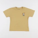 Vertbaudet - tee-shirt imprimé au dos jaune - 6 ans