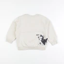 H&M - sweat beige - 3/4 ans