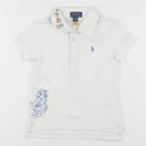 Ralph Lauren - polo imprimé au dos blanc - 6 ans