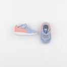 Nike - tennis à scratch/ lacets bleu, argent - pointure 18