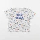 Tape à l'oeil - tee-shirt bleu - 18 mois