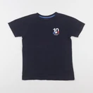 Vertbaudet - tee-shirt imprimé au dos bleu - 8 ans