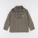 IKKS - veste imprimé au dos vert - 4 ans