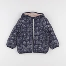 IKKS - doudoune réversible bleu, rose - 2 ans