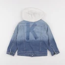 IKKS - veste imprimé au dos bleu - 4 ans