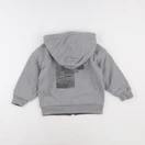 IKKS - sweat réversible gris - 4 ans