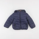 Vertbaudet - doudoune réversible bleu - 3 ans