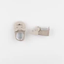 Vertbaudet - chaussons beige - pointure 18