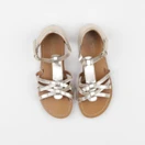 Monoprix - sandales or - pointure 35