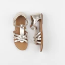 Monoprix - sandales or - pointure 35