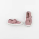 Cienta - tennis à scratch/ lacets rose - pointure 23