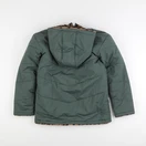 La Redoute - manteau réversible vert, marron - 12 ans