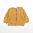 Vertbaudet - sweat jaune - 2 ans
