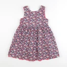 Vertbaudet - robe réversible rose - 6 ans