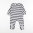 La Redoute - pyjama coton bleu, gris - 18 mois