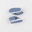 Vertbaudet - chaussons bleu - pointure 17