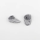 Petit Bateau - chaussons blanc, bleu - pointure 17/18