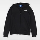 Adidas - sweat imprimé au dos noir - 16 ans