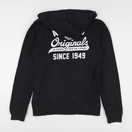 Adidas - sweat imprimé au dos noir - 16 ans