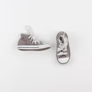 Converse - tennis à scratch/ lacets gris - pointure 21