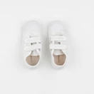 Les Tropéziennes - tennis à scratch/ lacets blanc - pointure 28