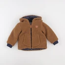 Noppies - doudoune réversible marron, bleu - 18/24 mois