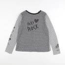 IKKS - tee-shirt gris - 12 ans