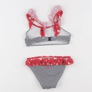 Tape à l'oeil - maillot de bain bleu, rouge - 4 ans