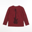 IKKS - tee-shirt rouge - 5 ans