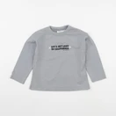 Zara - tee-shirt gris - 18/24 mois