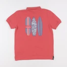 IKKS - polo rouge - 10 ans