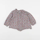 Boutchou - blouse bleu - 12 mois
