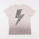 IKKS - tee-shirt beige - 6 ans