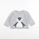 Vertbaudet - pull gris - 18 mois