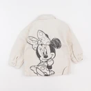 Vertbaudet - veste imprimé au dos beige - 3 ans