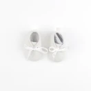Vertbaudet - chaussons blanc - pointure 17