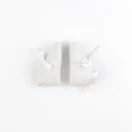 Vertbaudet - chaussons blanc - pointure 17