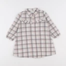 IKKS - robe imprimé au dos gris, rose - 18 mois