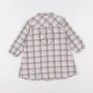 IKKS - robe imprimé au dos gris, rose - 18 mois